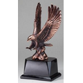 Eagle with Flag 10 1/2" HEIGHT 5 1/2" Wing Span